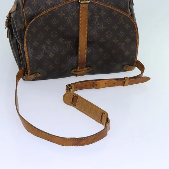 LOUIS VUITTON Monogram Saumur 35 Shoulder Bag - Picture 7 of 15